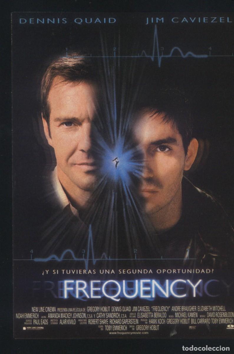 Cine: Q-11957- FRECUENCY (FICHA T&Eacute;CNICA) Dennis Quaid - Jim Caviezel - Andr&eacute; Braugher