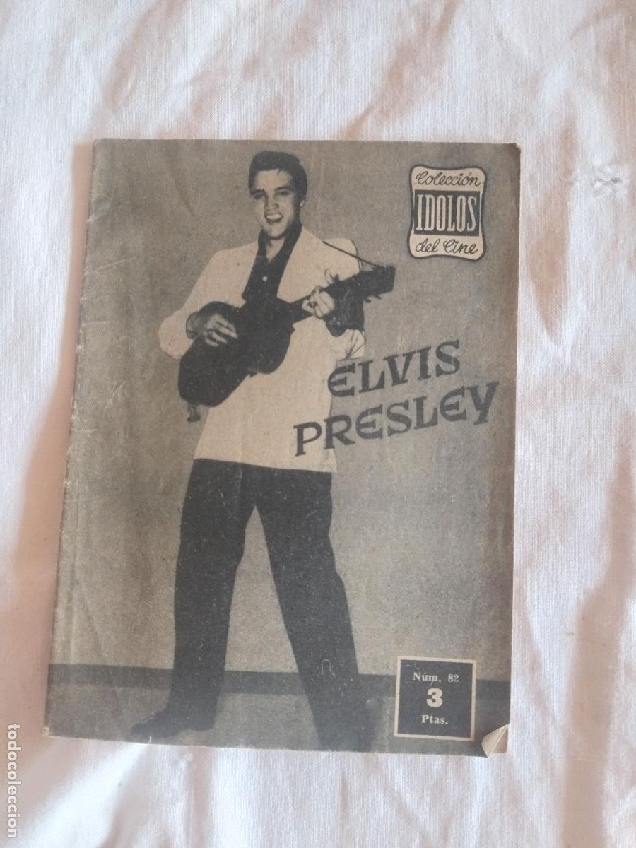 Cine: ELVIS PRESLEY. COLECCION IDOLOS DEL CINE. EDICOLOR 1958.