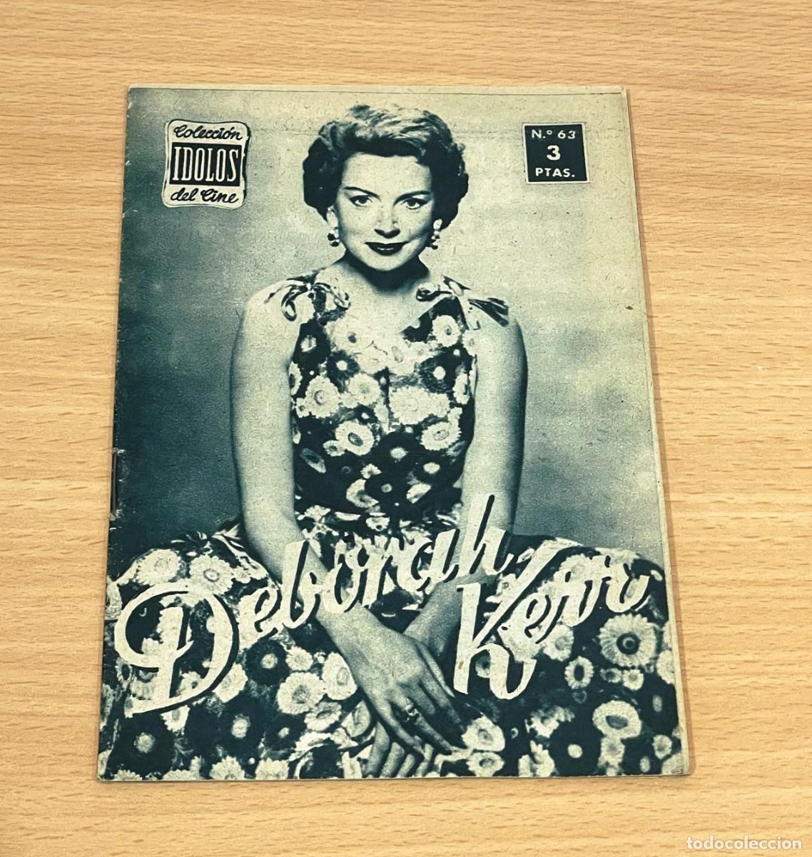 Cine: REVISTA COLECCI&Oacute;N &Iacute;DOLOS DEL CINE n&ordm; 63 - DEBORAH KERR (1958)