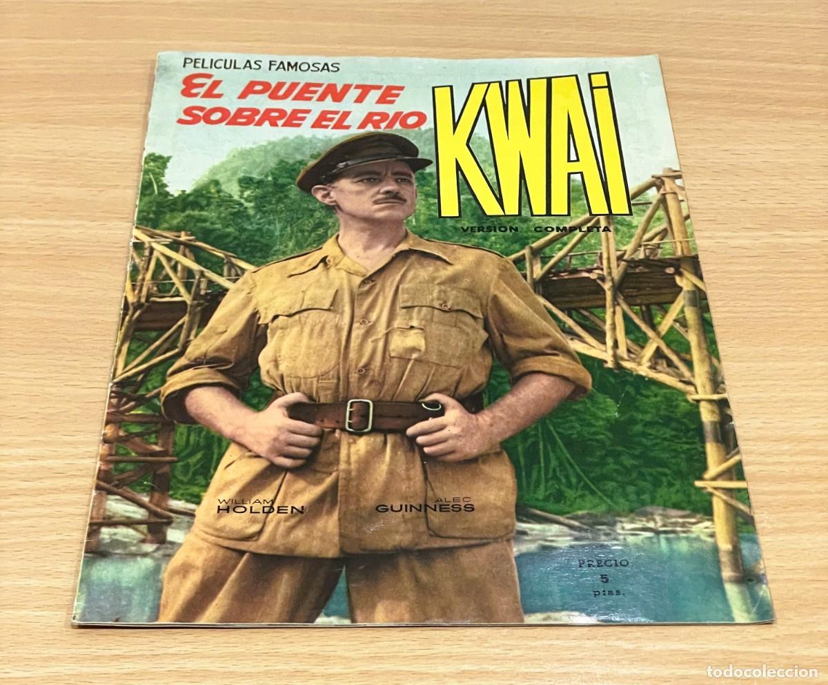 Cine: REVISTA COLECCI&Oacute;N PEL&Iacute;CULAS FAMOSAS n&ordm; 1 - EL PUENTE SOBRE EL R&Iacute;O KWAI. EDICIONES MANDOLINA