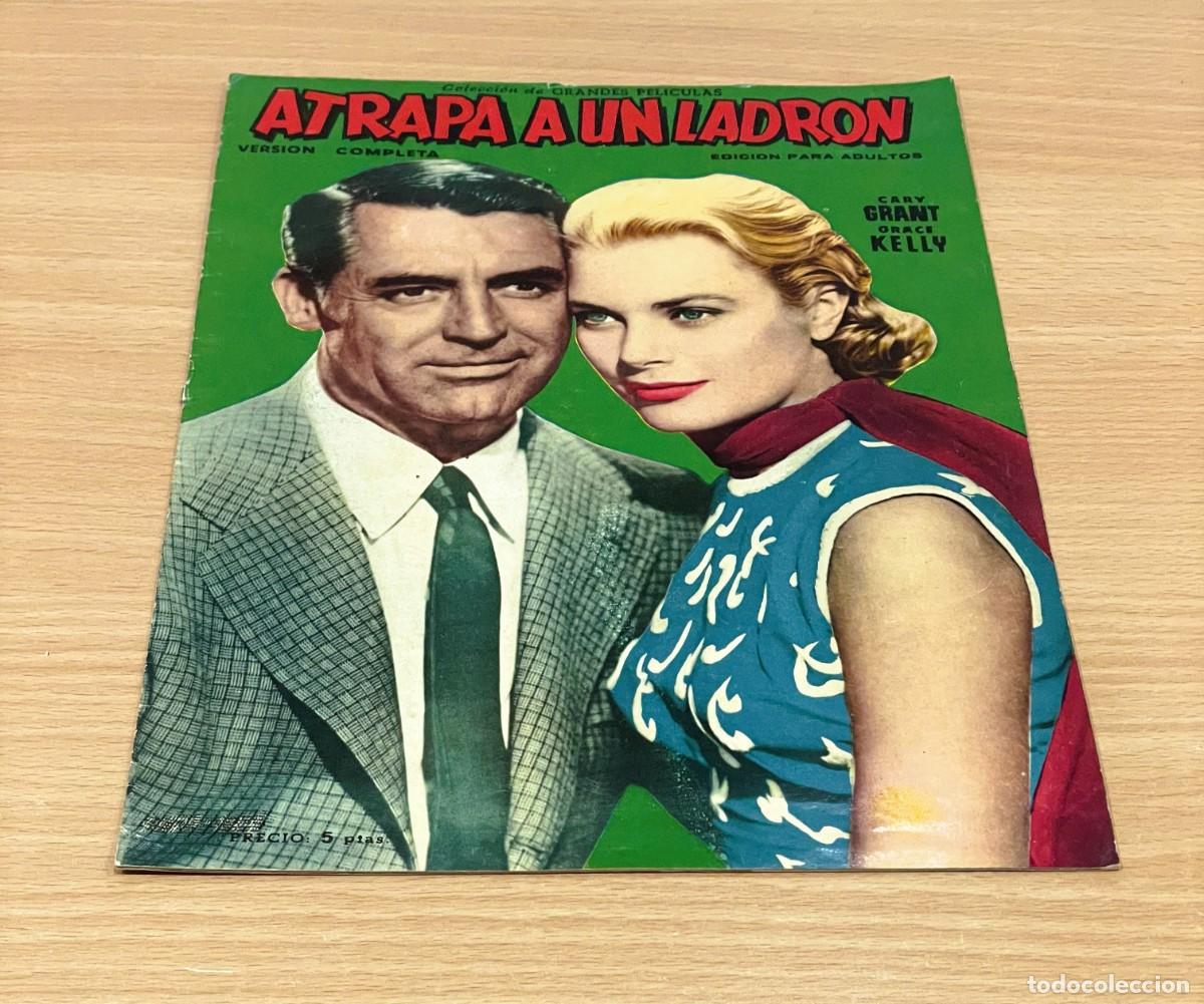 Cine: REVISTA COLECCI&Oacute;N PEL&Iacute;CULAS FAMOSAS n&ordm; 7 - ATRAPA A UN LADR&Oacute;N. EDICIONES MANDOLINA, 1959