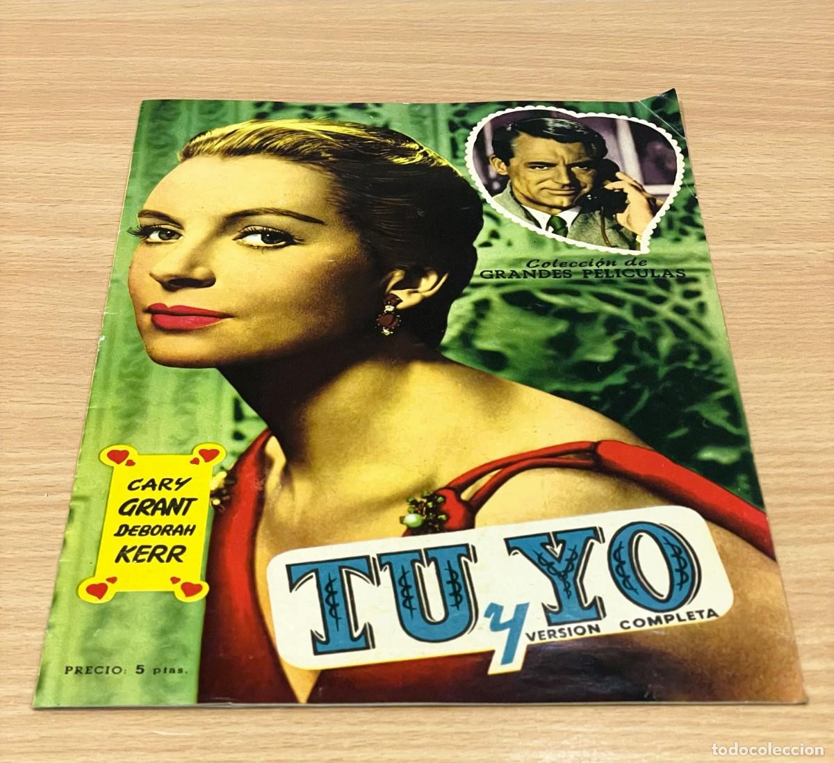 Cine: REVISTA COLECCI&Oacute;N PEL&Iacute;CULAS FAMOSAS n&ordm; 22 - T&Uacute; Y YO. EDICIONES MANDOLINA, 1959