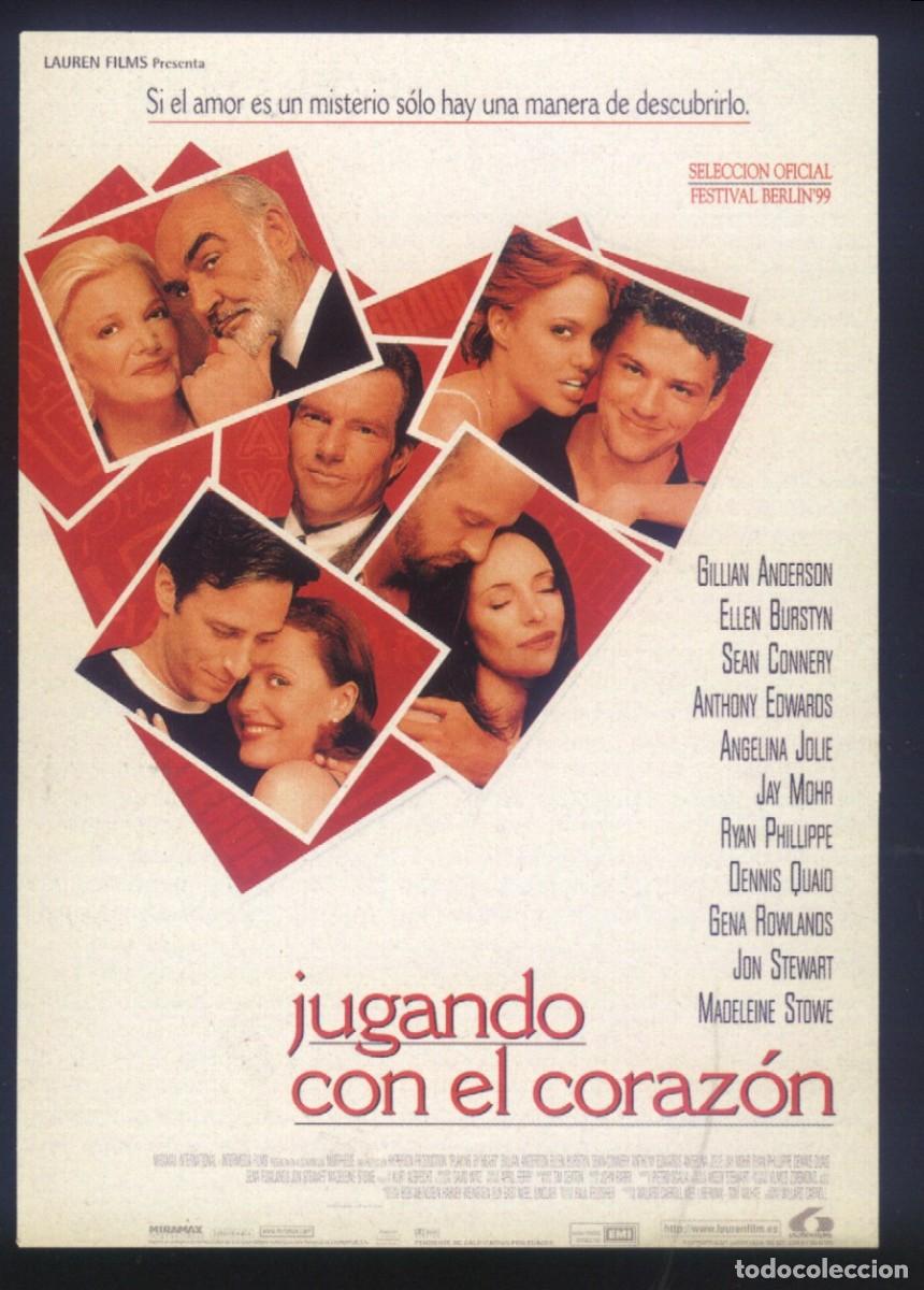 Cine: Q-11960- JUGANDO CON EL CORAZ&Oacute;N (Playing by Heart) (FICHA T&Eacute;CNICA) Gillian Anderson