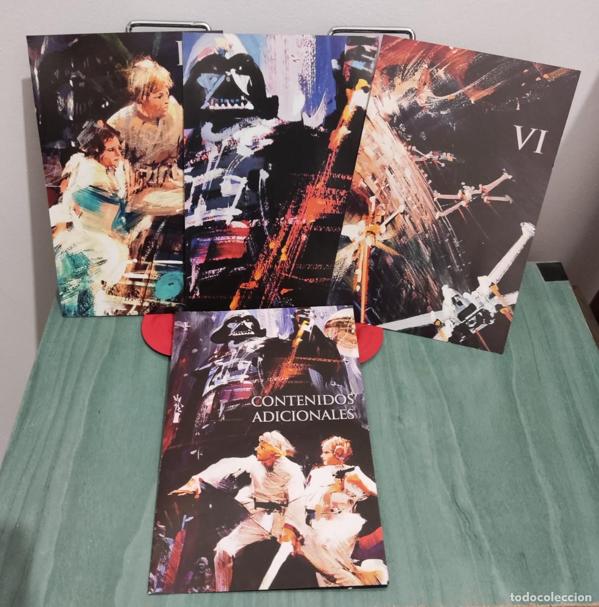 Cine: Folletos Star wars trilogia original + extras