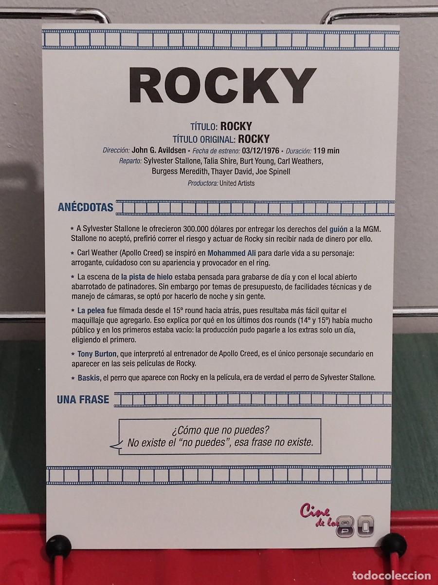 Cine: Folleto Rocky . ㅤㅤㅤㅤ - Foto 2