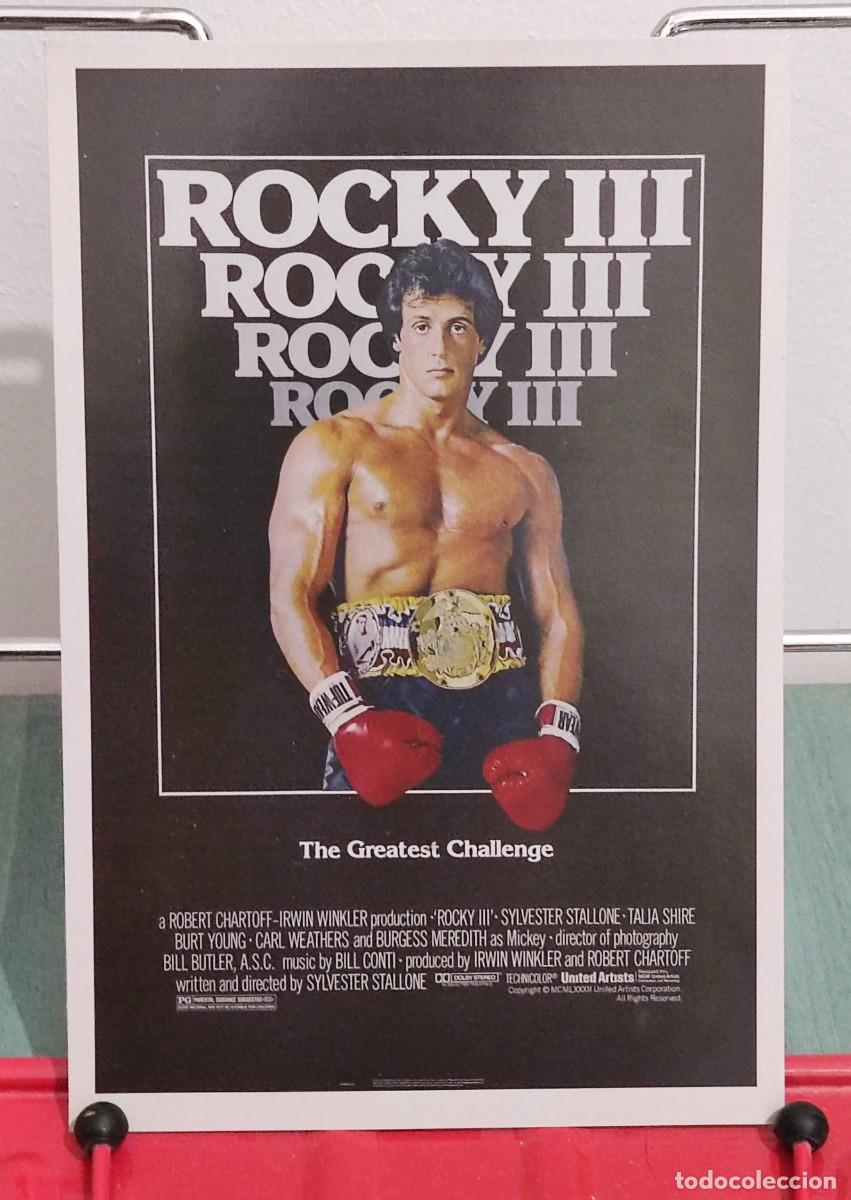 Cine: Folleto Rocky 3 (Rocky III)