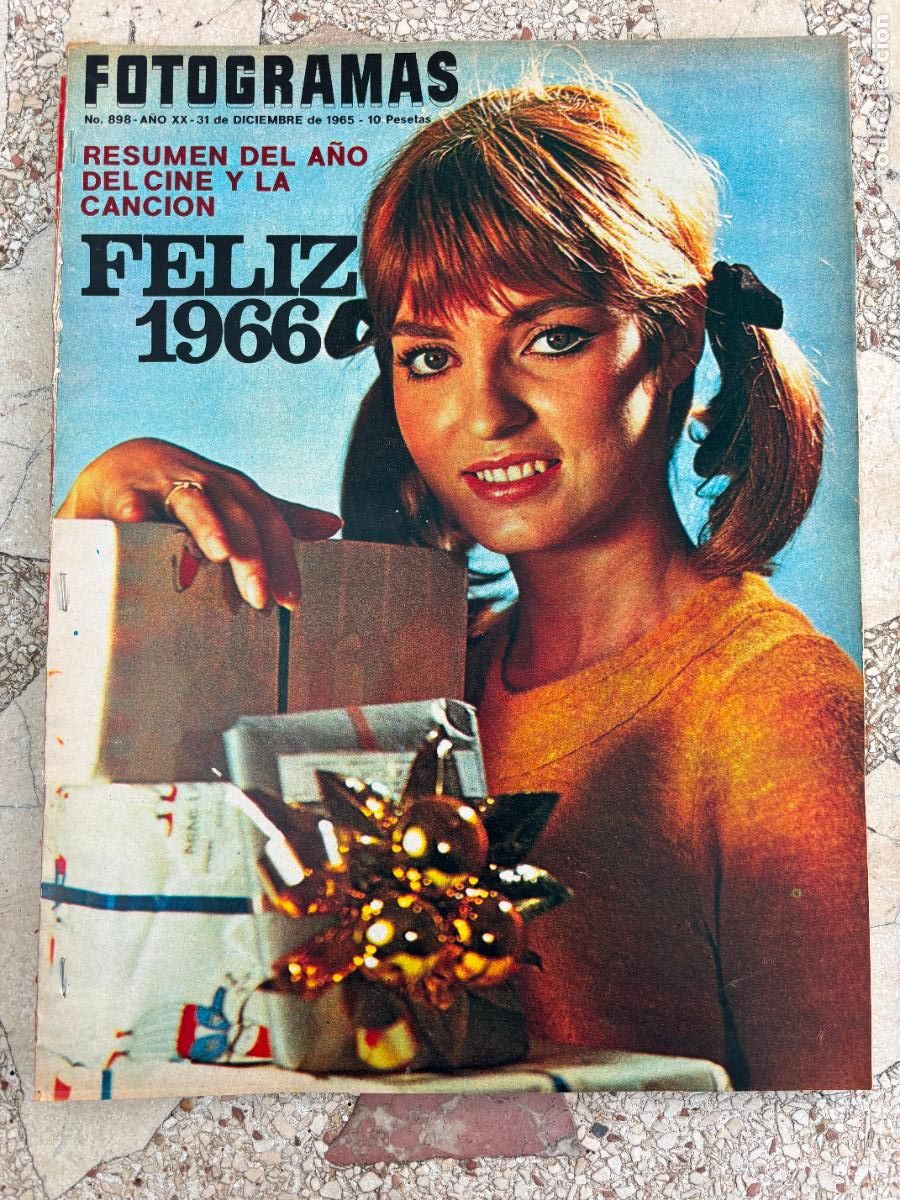 Cine: FOTOGRAMAS N&ordm; 898 A&Ntilde;O 1965. MARIE FRANCE PISIER EN PORTADA. CATHERINE ALLEGRET. SYLVA KOSCINA.
