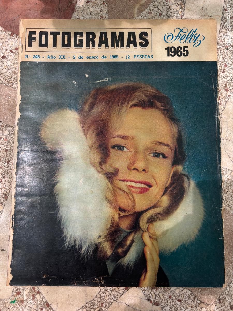Cine: FOTOGRAMAS N&ordm; 846 A&Ntilde;O 1965. MARION MITCHEL EN PORTADA. MONICA VITTI Y RICHARD HARRIS.