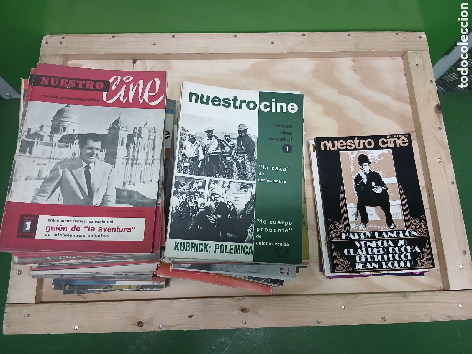 Cine: NUESTRO CINE REVISTA CINEMATOGR&Aacute;FICA 1 AL 106 (1961 A 1971 COMPLETA)