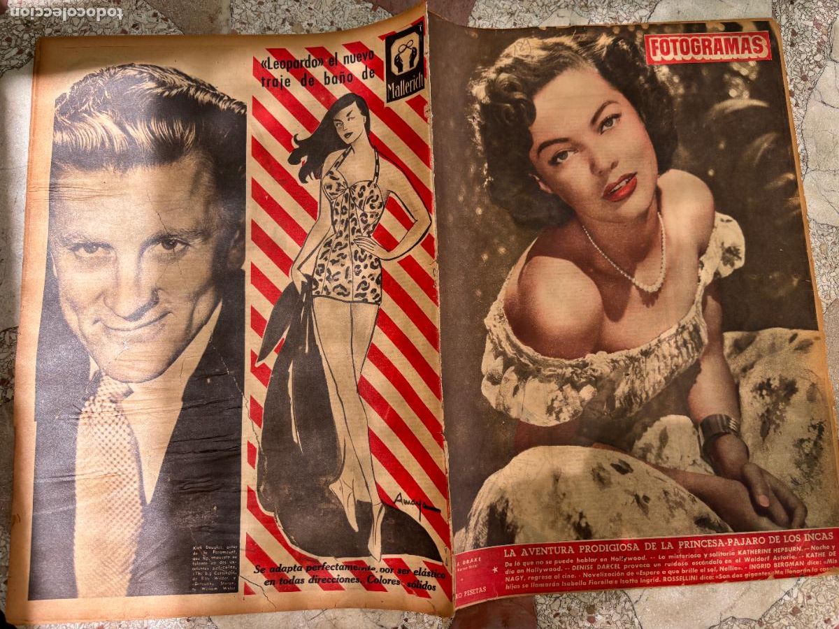 Cine: FOTOGRAMAS N&ordm; 189. DONA DRAKE EN PORTADA. KATHERINE HEPBURN. DENISE DARCEL. KATHE DE NAGY.
