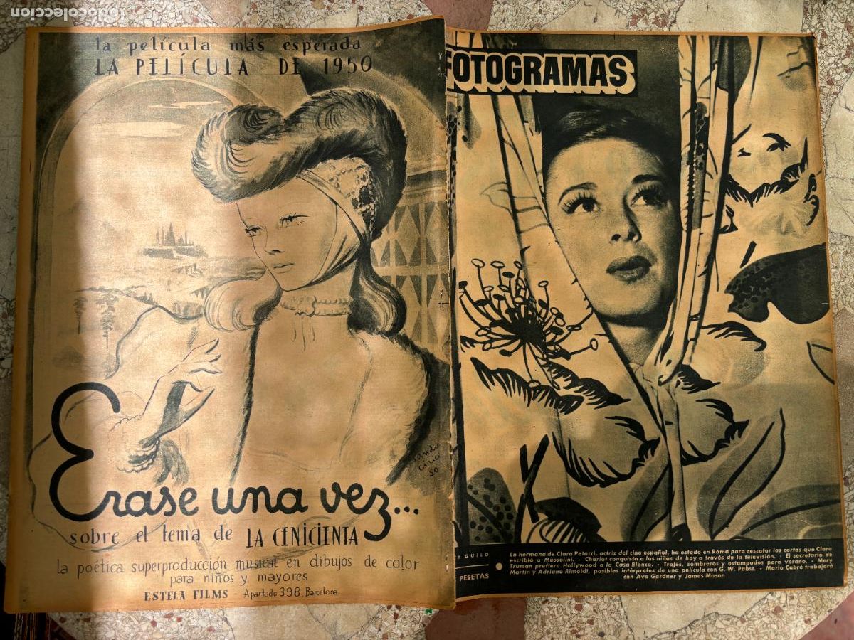 Cin&eacute;ma: FOTOGRAMAS N&ordm; 84. VANCY GUILD EN PORTADA. CLARA PETACCI. MARIO CABR&Eacute;. AVA GARDNER Y JAMES MASON.
