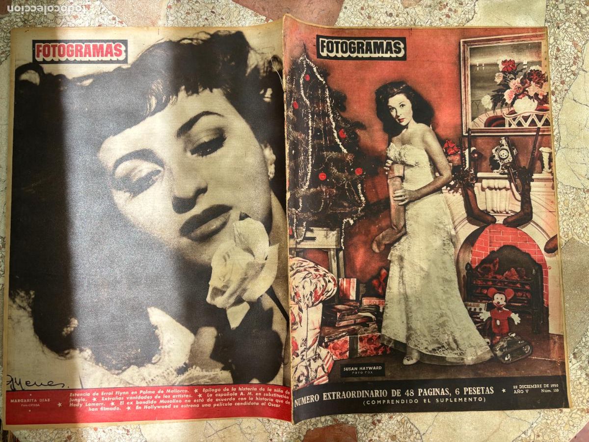 Cine: FOTOGRAMAS N&ordm; 110. SUSAN HAYWARD EN PORTADA. CARMENCHU OROZCO. MONTGOMERY CLIFT.