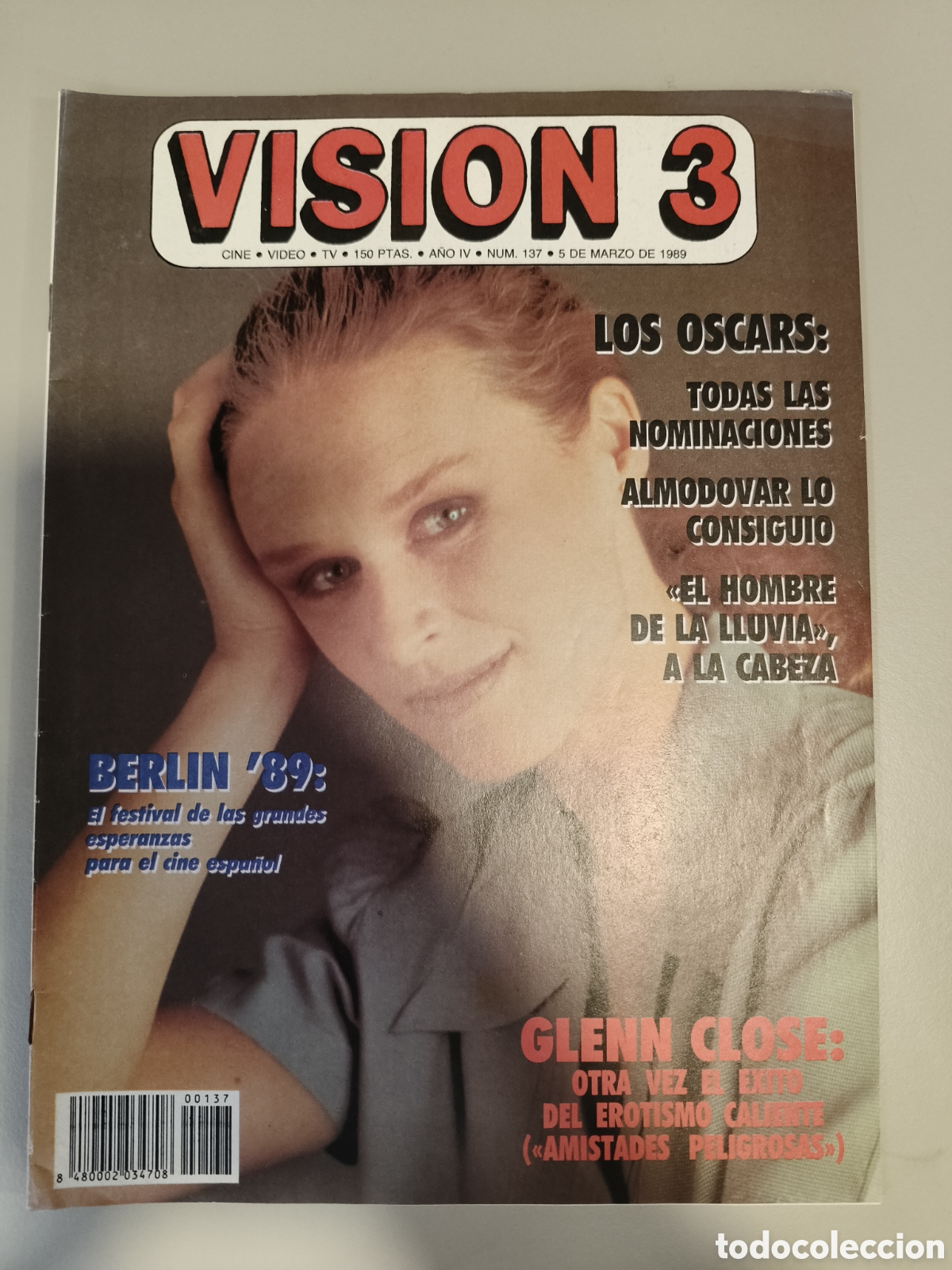 Cine: Visi&oacute;n 3 - 137 marzo 1989