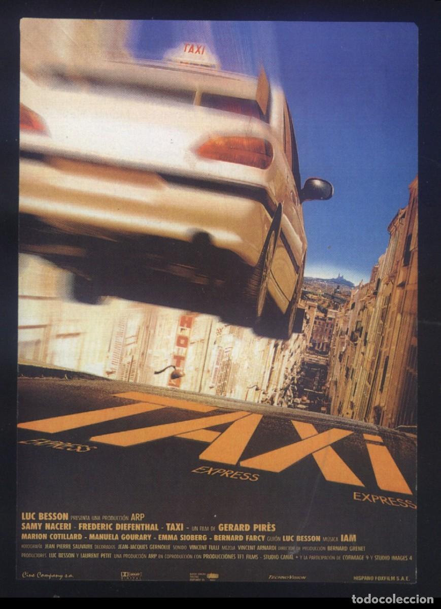 Cine: Q-11963- Taxi Express (Taxi) (FICHA T&Eacute;CNICA) Samy Naceri - Fr&eacute;d&eacute;ric Diefenthal
