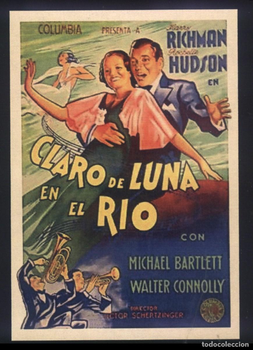 Cine: Q-07883- CLARO DE LUNA EN EL RIO (The Music Goes 'Round) (PROBABLE SOLIG&Oacute;) HARRY RICHMAN