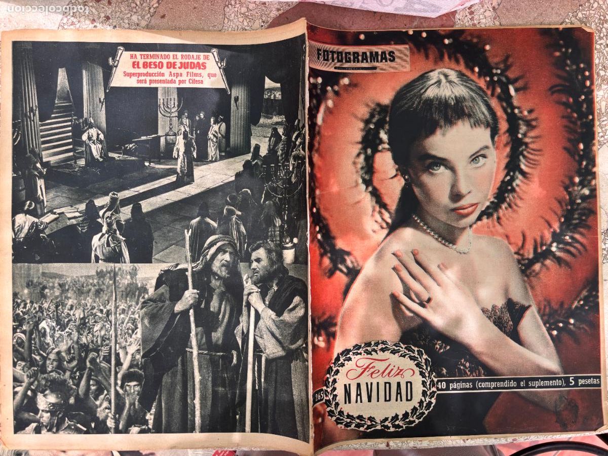 Cine: FOTOGRAMAS N&ordm; 265 A&Ntilde;O 1953. ESPECIAL NAVIDAD. JUDY GARLAND. GARY COOPER. JORGE MISTRAL.
