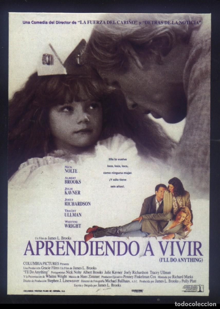 Cine: Q-11964- APRENDIENDO A VIVIR (I'll Do Anything) (FICHA T&Eacute;CNICA) Nick Nolte - Whittni Wright