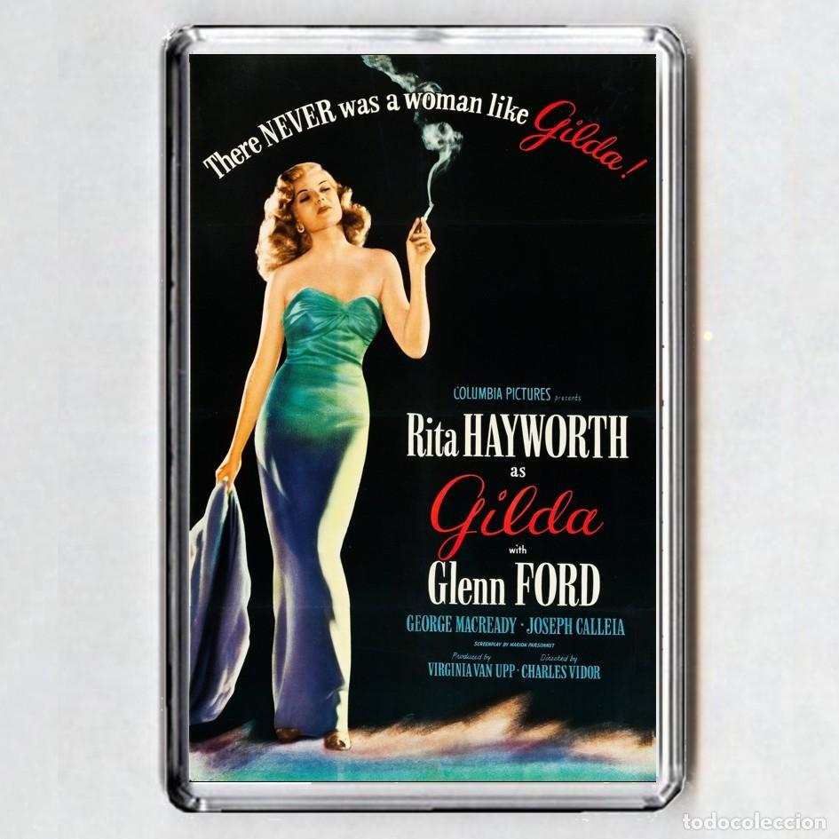 Cine: iMAN ACRILICO NEVERA - GILDA (cartel)