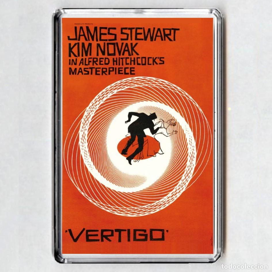 Cine: iMAN ACRILICO NEVERA - VERTIGO (cartel)