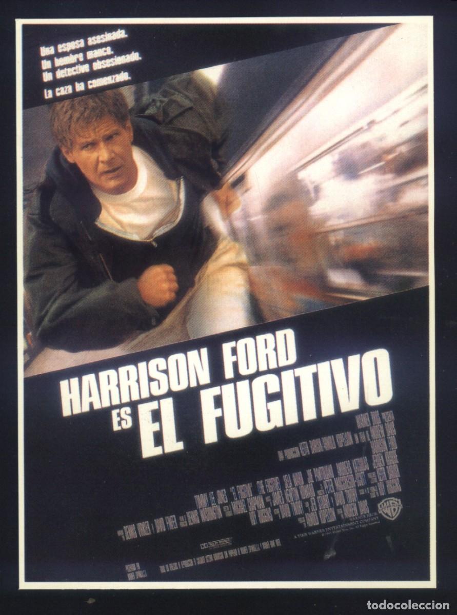 Cine: Q-11965- EL FUGITIVO (The Fugitive) (FICHA T&Eacute;CNICA) Harrison Ford - Tommy Lee Jones