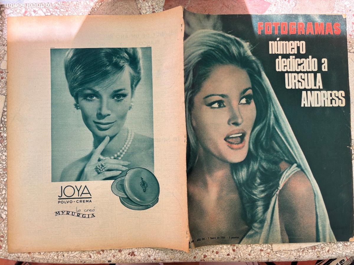 Cine: FOTOGRAMAS N&ordm; 899 a&ntilde;o 1966. N&Uacute;MERO DEDICADO A &Uacute;RSULA ANDRESS.