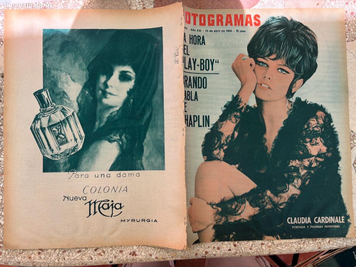 Cine: FOTOGRAMAS N&ordm; 913 a&ntilde;o 1966. CLAUDIA CARDINALE EN PORTADA. MARLON BRANDO.JEANNE MOREAU.