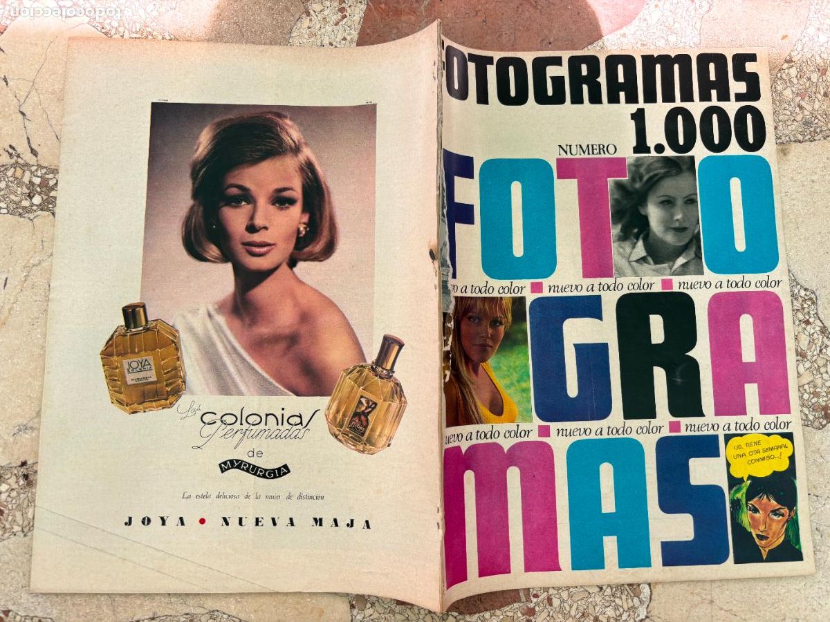 Cine: FOTOGRAMAS N&ordm; 1000 a&ntilde;o 1967. ENTREVISTA KIM NOVAK, FRANCESC PI DE LA SERRA. GRETA GARBO.