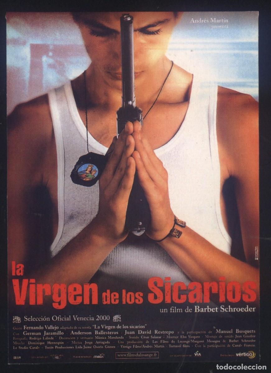 Cine: Q-11966- La virgen de los sicarios (FICHA T&Eacute;CNICA) Germ&aacute;n Jaramillo - Anderson Ballesteros