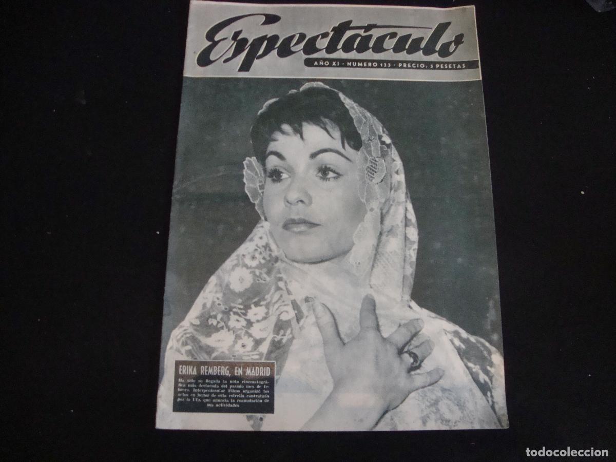 Cine: REVISTA ESPECTACULO N&ordm; 123 ERIKA REMBERG
