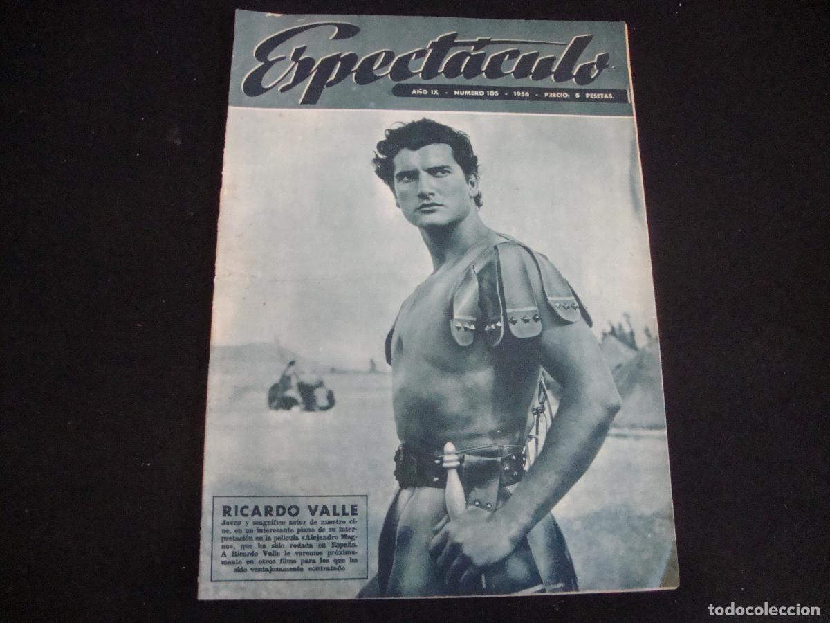 Cine: REVISTA ESPECTACULO N&ordm; 105 RICARDO VALLE