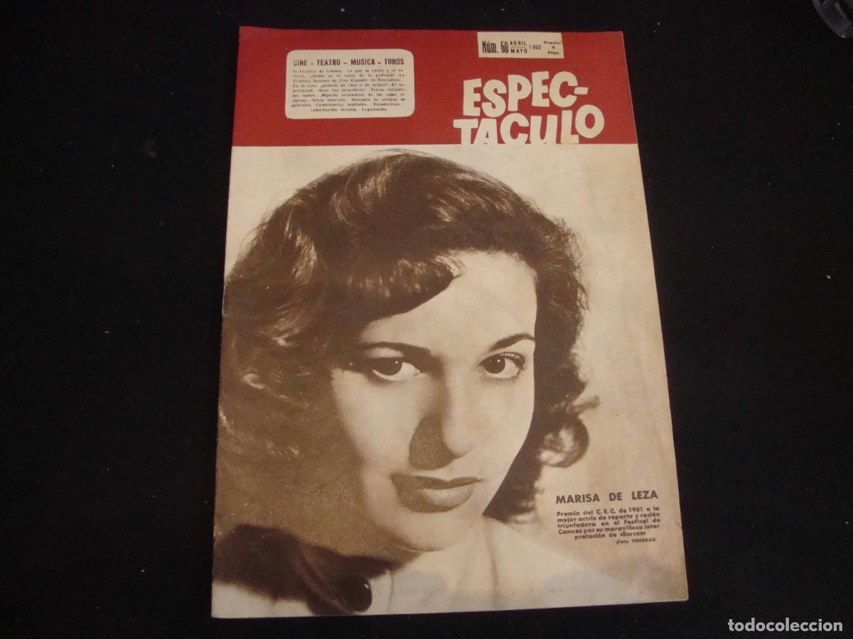 Cine: REVISTA ESPECTACULO N&ordm; 60 MARISA DE LEZA