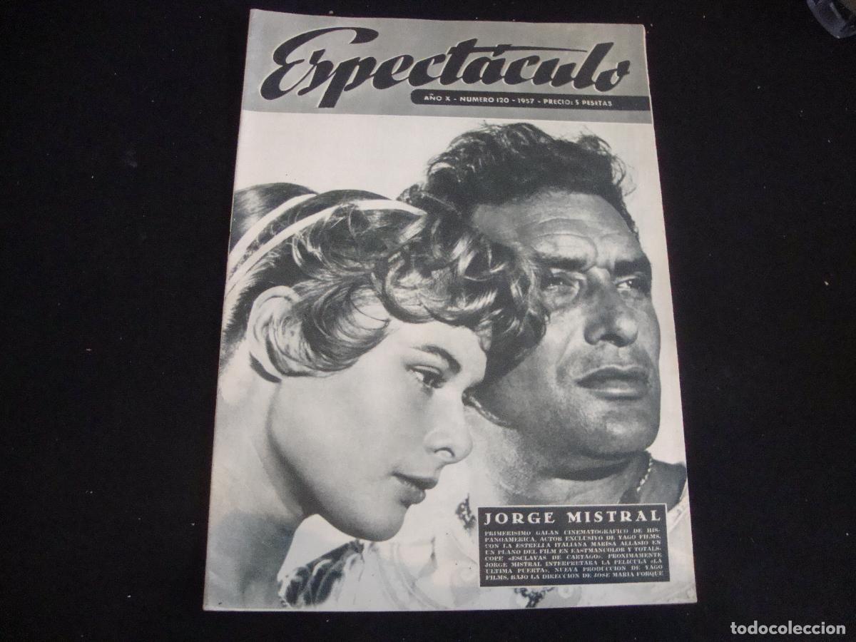 Cine: REVISTA ESPECTACULO N&ordm; 120 JORGE MISTRAL