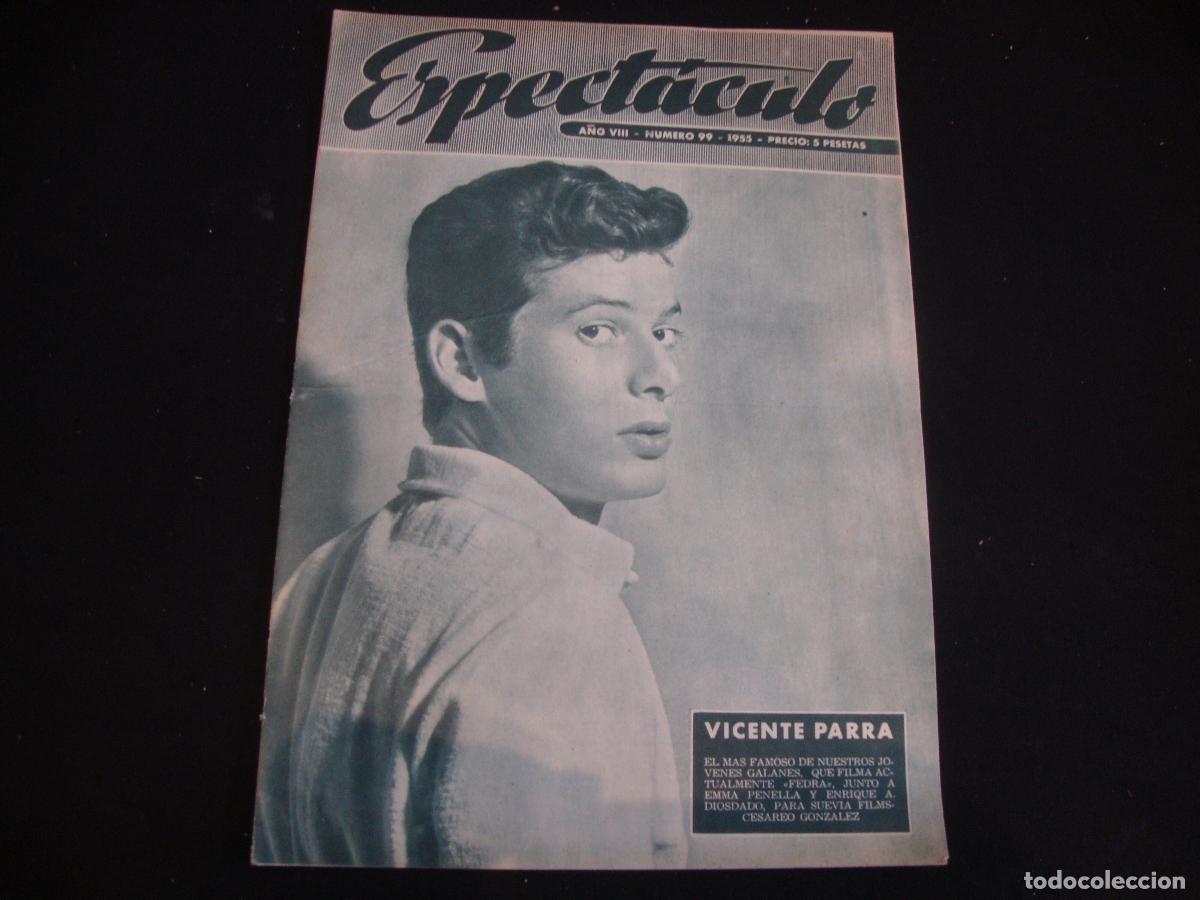 Cinema: REVISTA ESPECTACULO N&ordm; 99 VICENTE PARRA