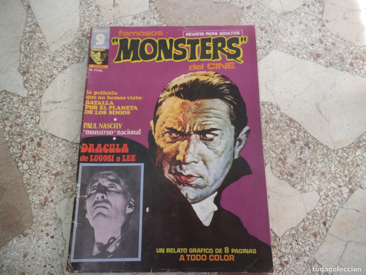 Cine: famosos monsters del cine n&ordm; 1,