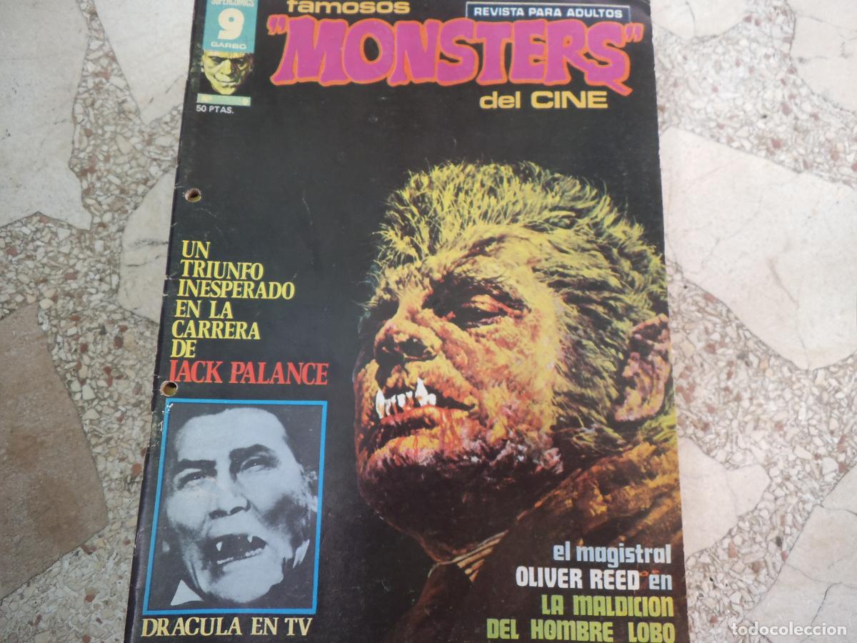Cine: famosos monsters del cine n&ordm; 9, jack palace, oliver reed,