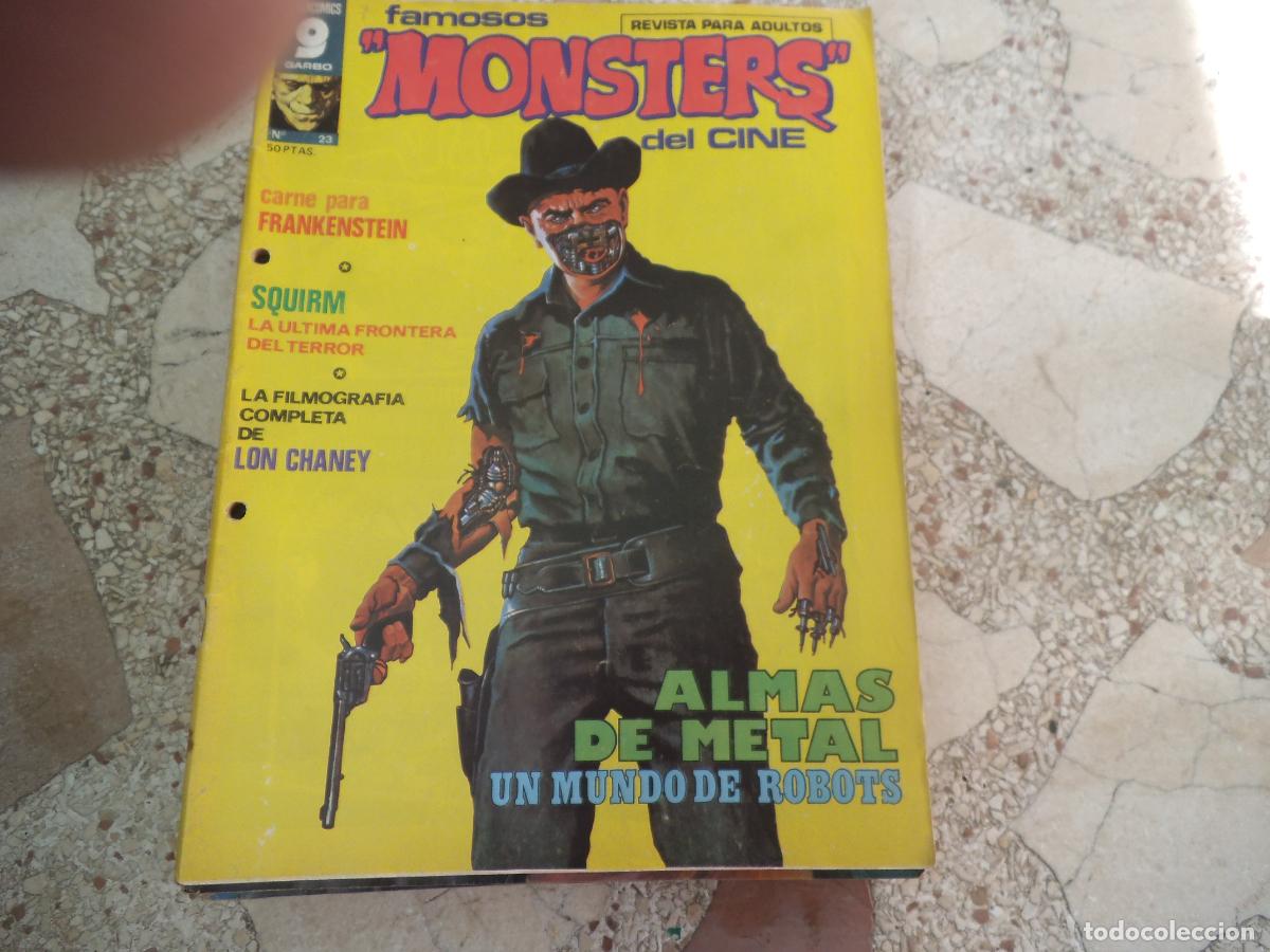 Cine: famosos monsters del cine n&ordm; 23, alma de metal, lon chaney, squirm
