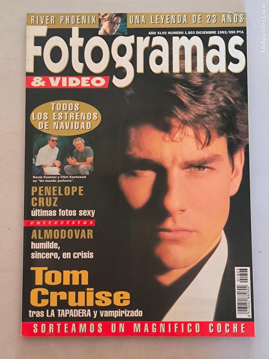 Cine: FOTOGRAMAS N&ordm; 1803 - A&Ntilde;O XLVII - DICIEMBRE 1993 - TOM CRUISE (8U)