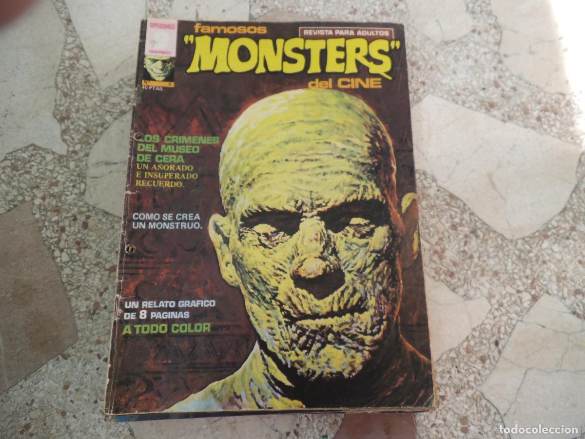 Cine: famosos monsters del cine n&ordm; 3, los crimenes del museo de cera, como se crea un monstruo