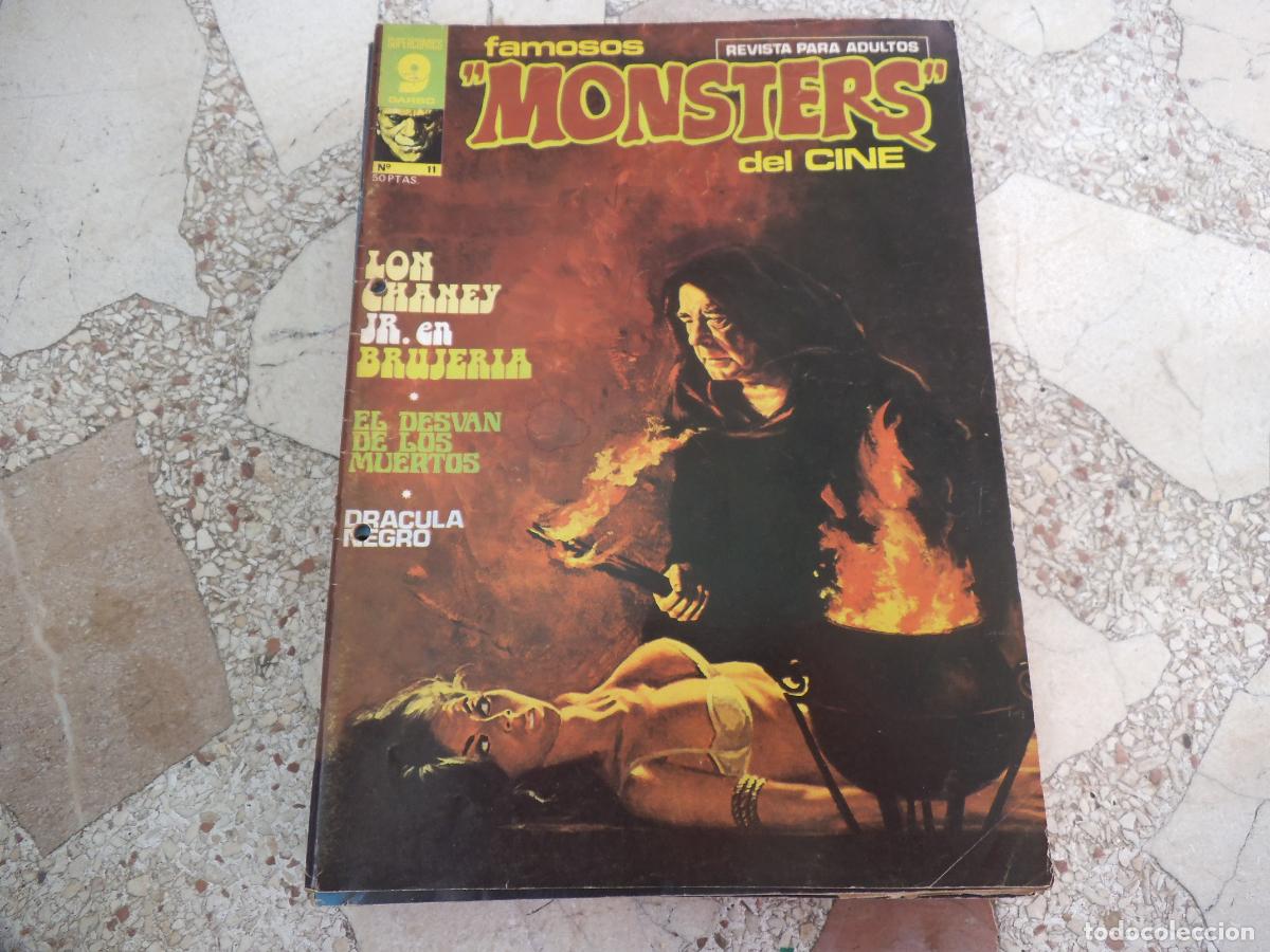 Cine: famosos monsters del cine n&ordm; 11, lon chaney, dracula negro, el desvan de los muertos
