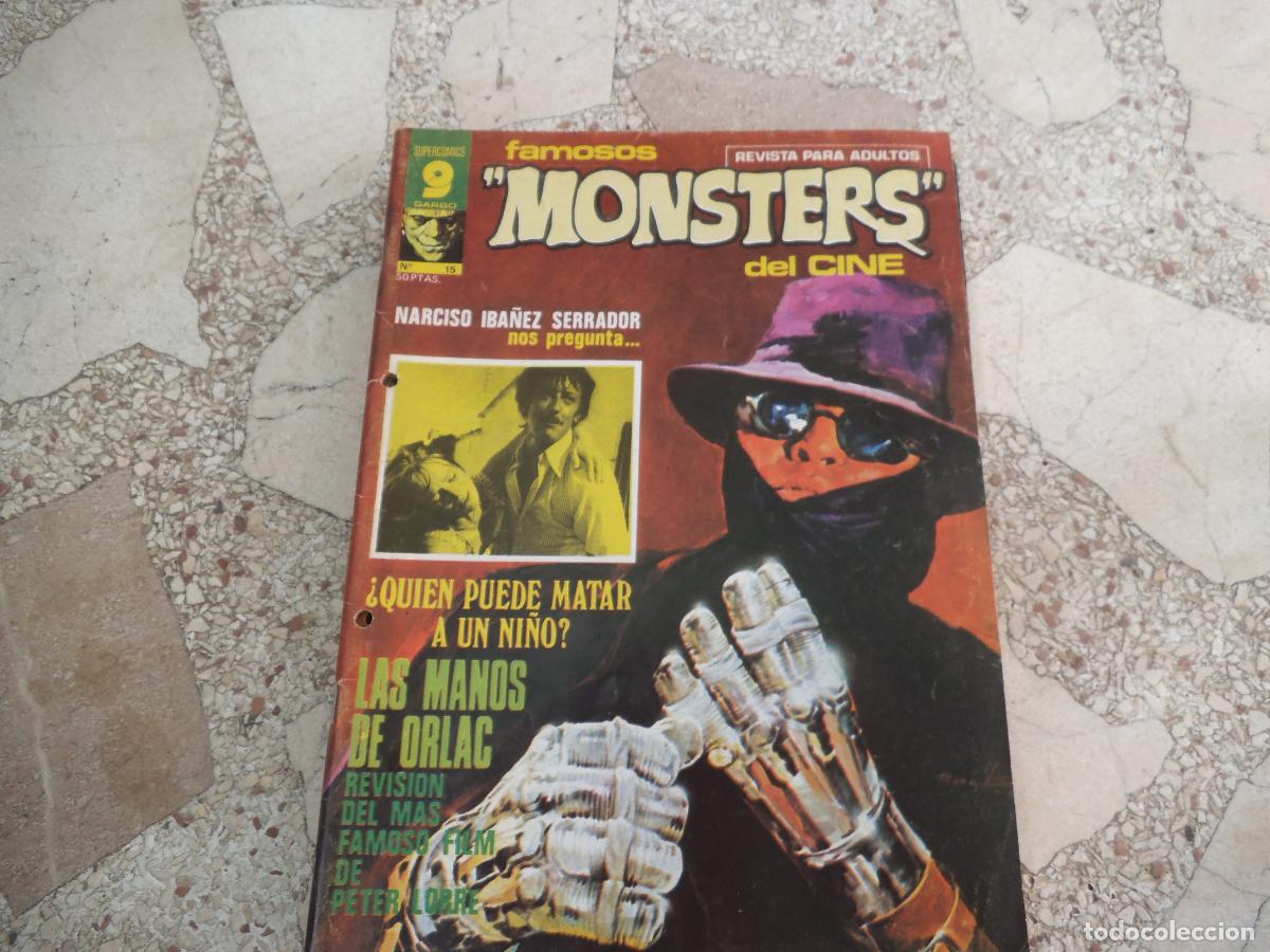 Cine: famosos monsters del cine n&ordm; 15, narciso iba&ntilde;ez serrador, las manos de orlac