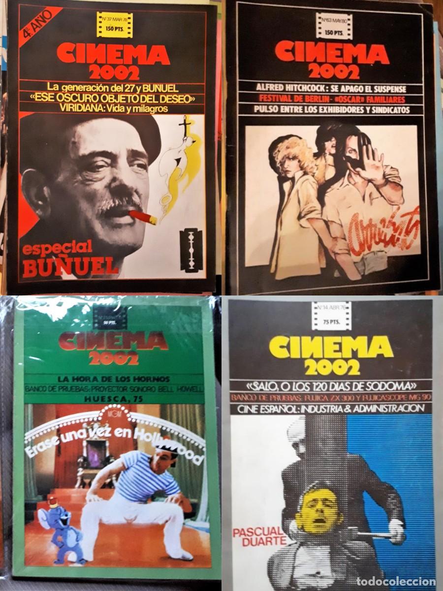 Cine: Cinema 2002 LOTE CUATRO REVISTAS