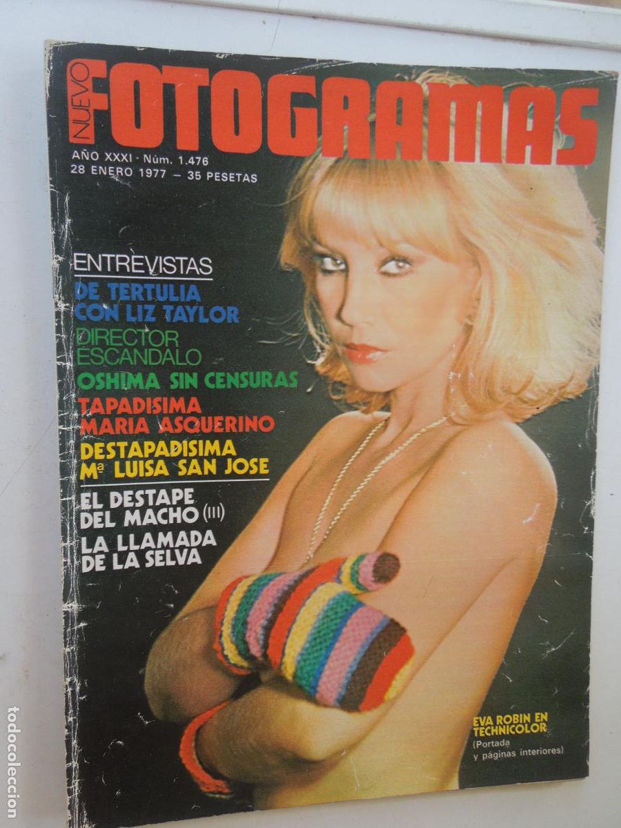 Cine: FOTOGRAMAS REVISTA N&ordm; 1476 - 01-1977 -LIZ TAYLOR - MARIA ASQUERINO - EVA ROBIN