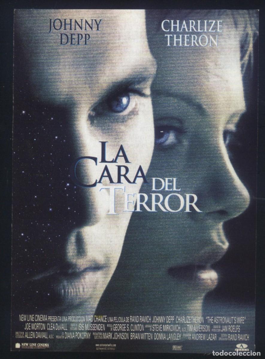 Cine: Q-10968- LA CARA DEL TERROR (The Astronaut's Wife) (FICHA T&Eacute;CNICA) Johnny Depp - Charlize Theron