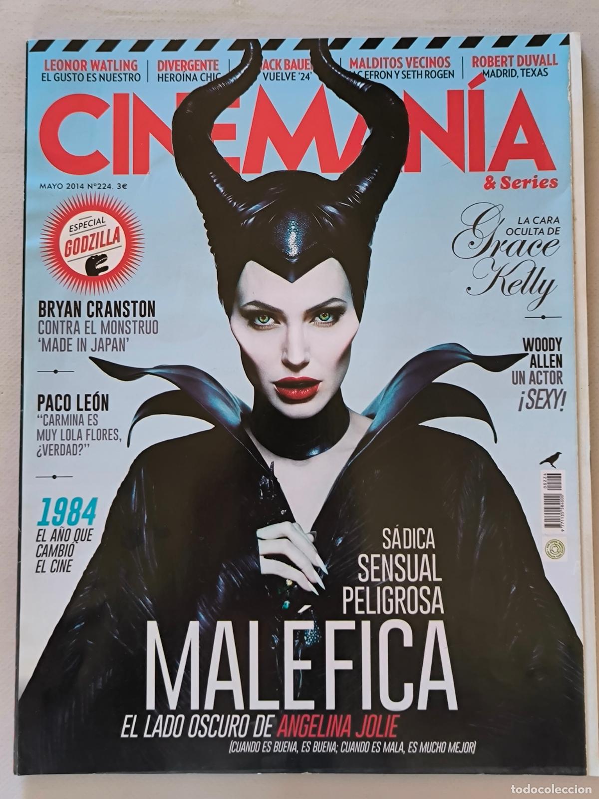 Cine: CINEMANIA N&ordm; 224 - MAYO 2014 - MALEFICA / ESPECIAL GODZILLA (B)