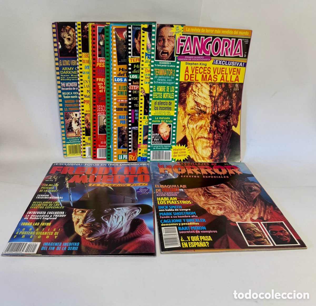 Cine: Lote de 14 revistas FANGORIA