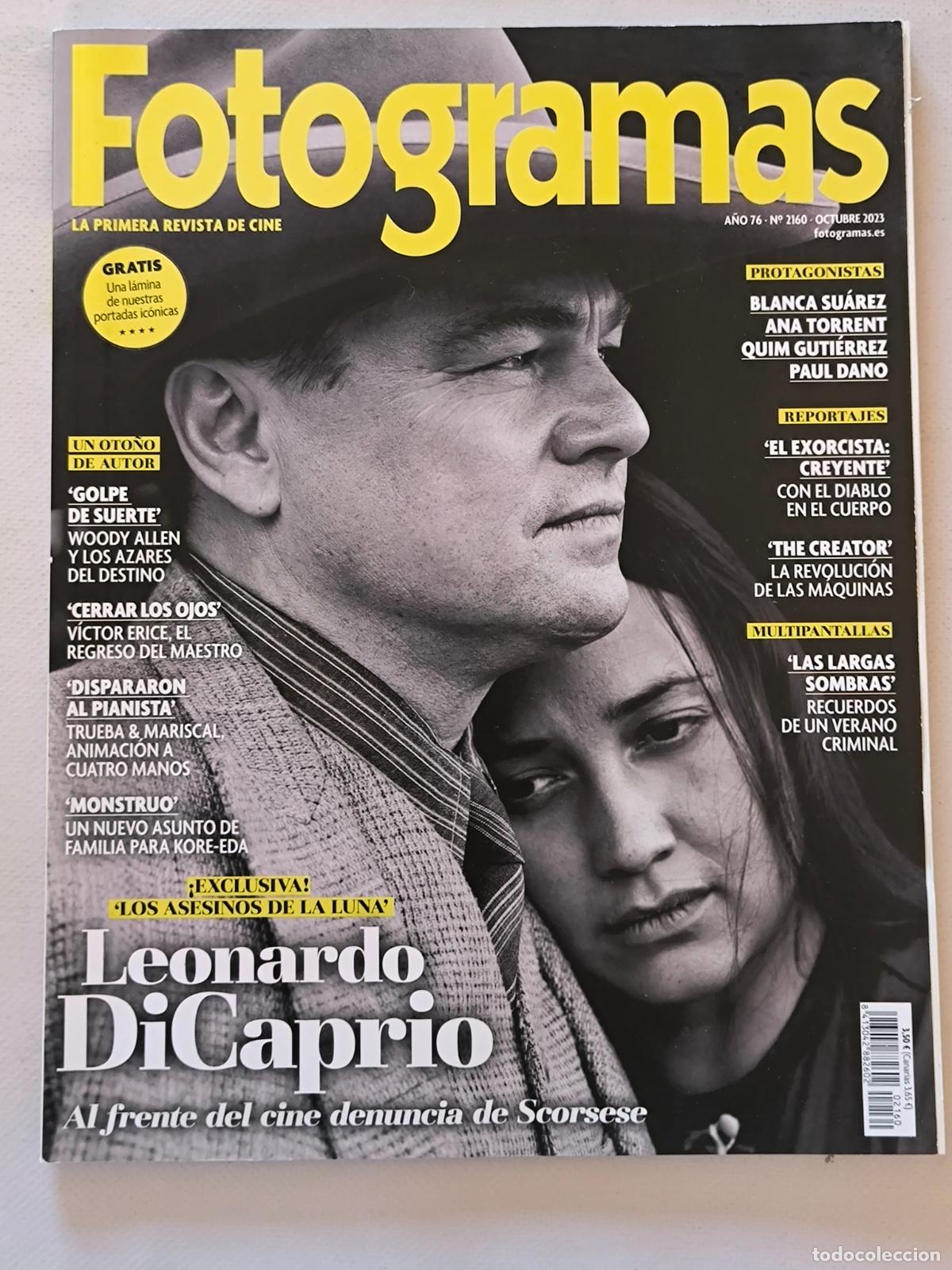 Cine: FOTOGRAMAS N&ordm; 2160 - A&Ntilde;O 76 - OCTUBRE 2023 - LEONARDO DI CAPRIO (GZ)