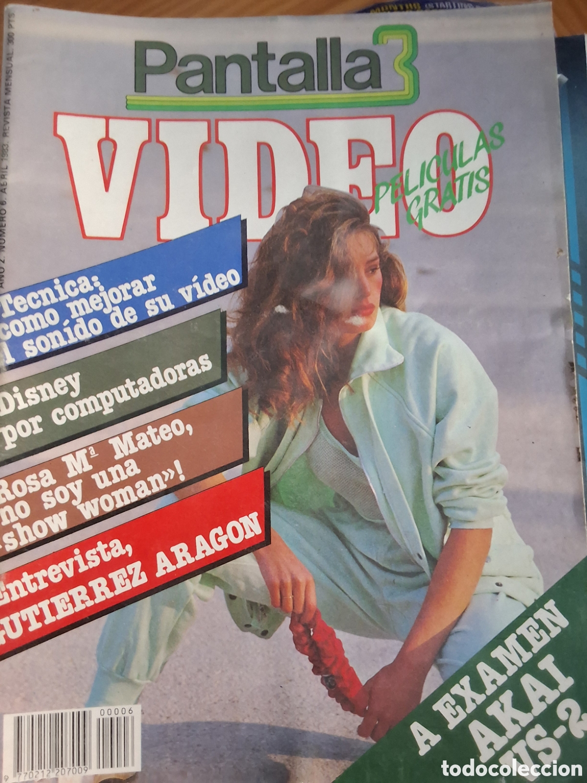 Cine: Pantalla 3 revista cine n&uacute;mero 6 a&ntilde;o 1983/4