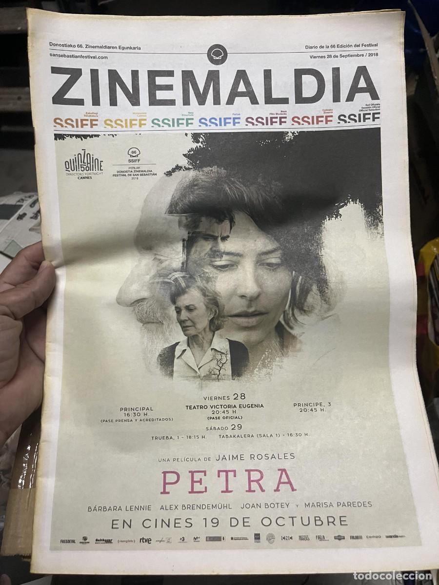 Cine: ZINEMALDIA DIARIO DE LA 66 EDICION DEL FESTIVAL SAN SEBASTIAN (28-9-2018) PETRA