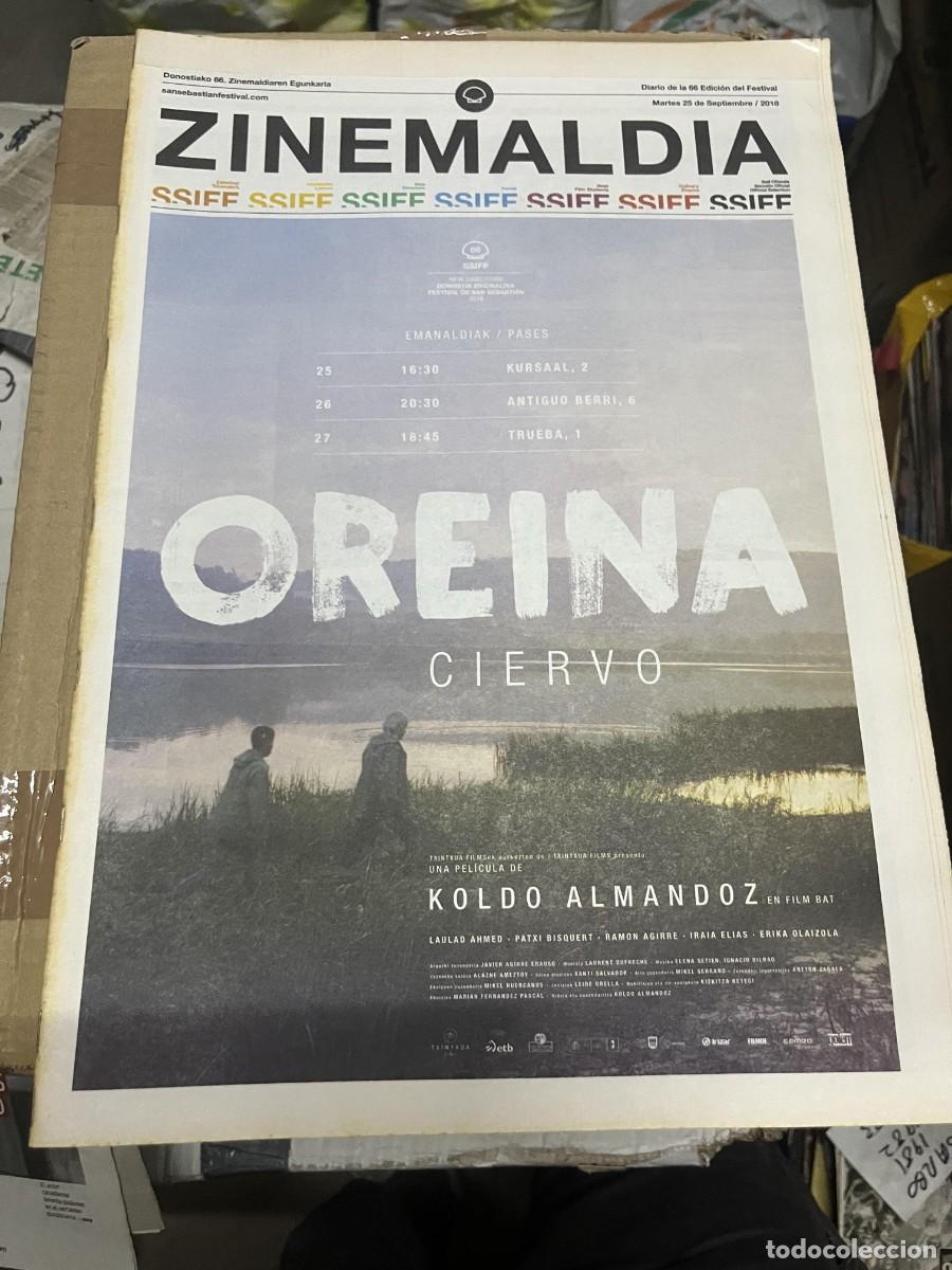 Cine: ZINEMALDIA DIARIO DE LA 66 EDICION DEL FESTIVAL SAN SEBASTIAN (25-9-2018) OREINA CIERVO