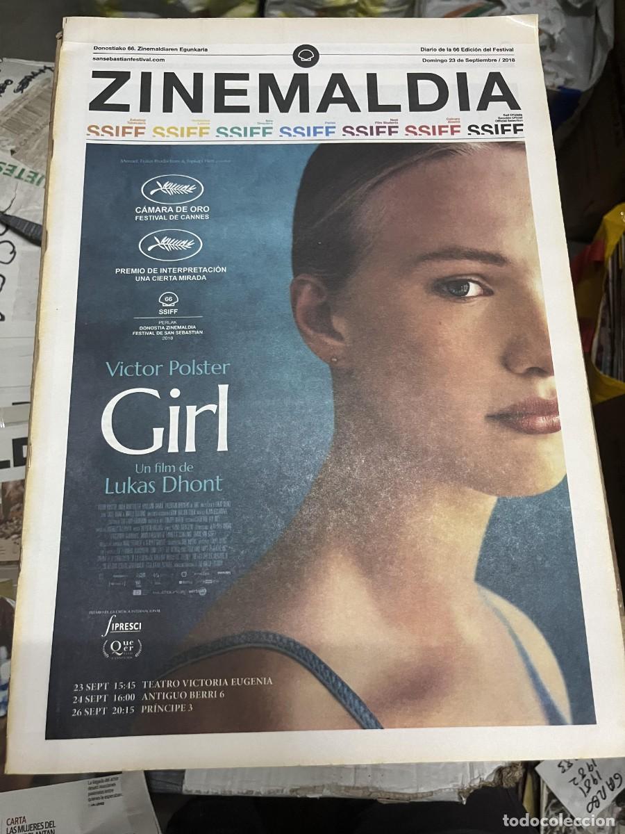 Cine: ZINEMALDIA DIARIO DE LA 66 EDICION DEL FESTIVAL SAN SEBASTIAN (23-9-2018) VICTOR POLSTER GIRL
